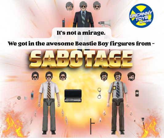 Beastie Boys Super7 ULTIMATES! – The "Sabotage" Collection Is Here!