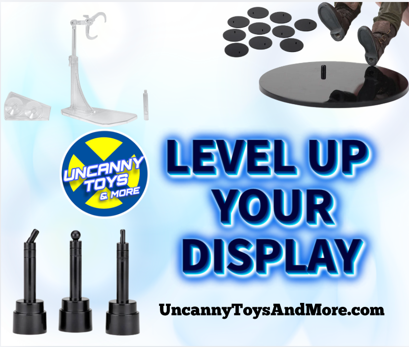 Level Up Your Display: 3 Essential Tools for Displaying 6"-8" Action Figures