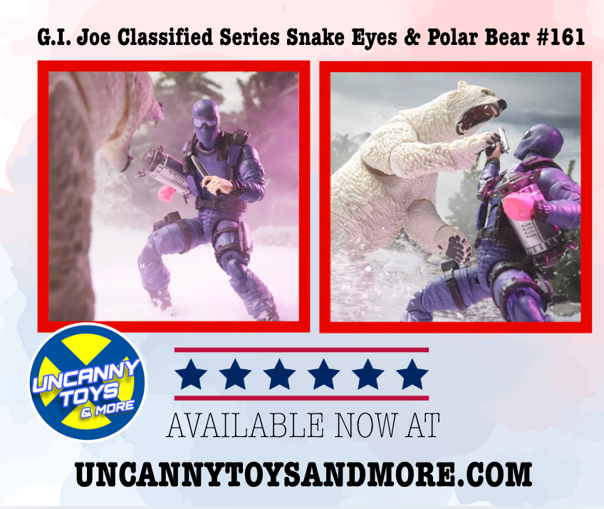 Snake Eyes & Polar Bear #161 – A Must-Have for Modern G.I. Joe Collectors