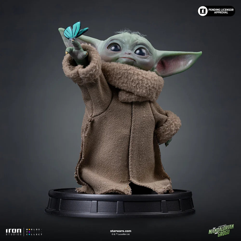 Grogu Butterfly Wonder Mandalorian and Grogu 1:4 Statue Iron Studios 2026