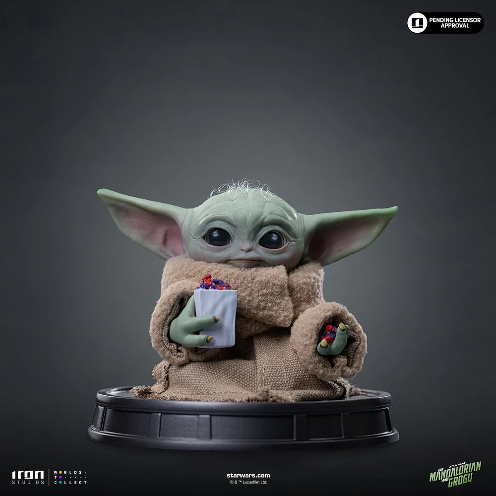 Grogu Popcorn Time Mandalorian and Grogu 1:4 Statue Iron Studios 2026
