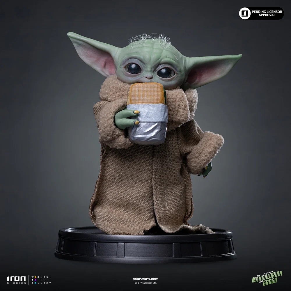 Grogu Food Cart Snack Mandalorian and Grogu 1:4 Statue Iron Studios 2026