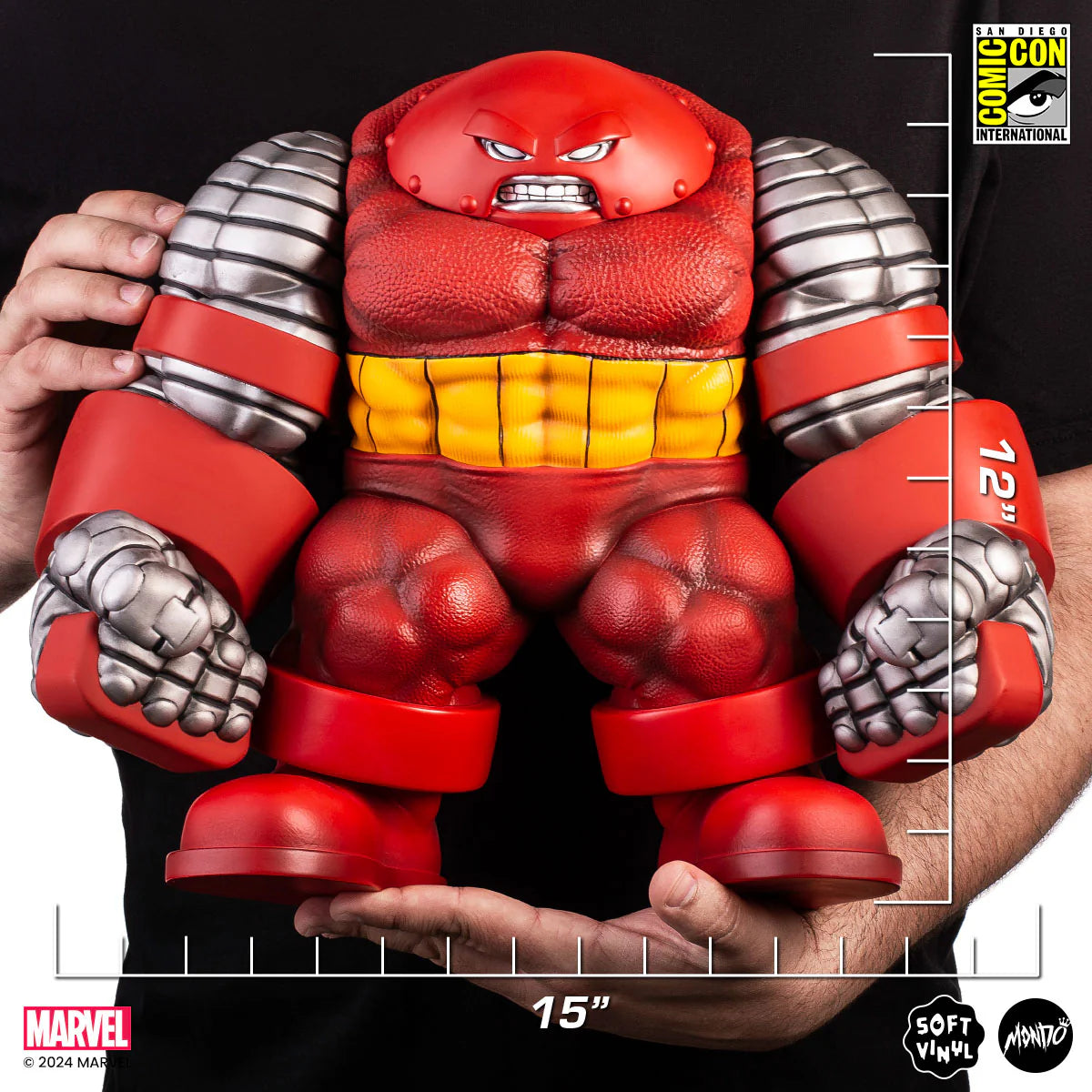 Juggernaut (Colossus Variant) MONDO SDCC Exclusive Soft Vinyl 12-Inch Limited Edition Figure