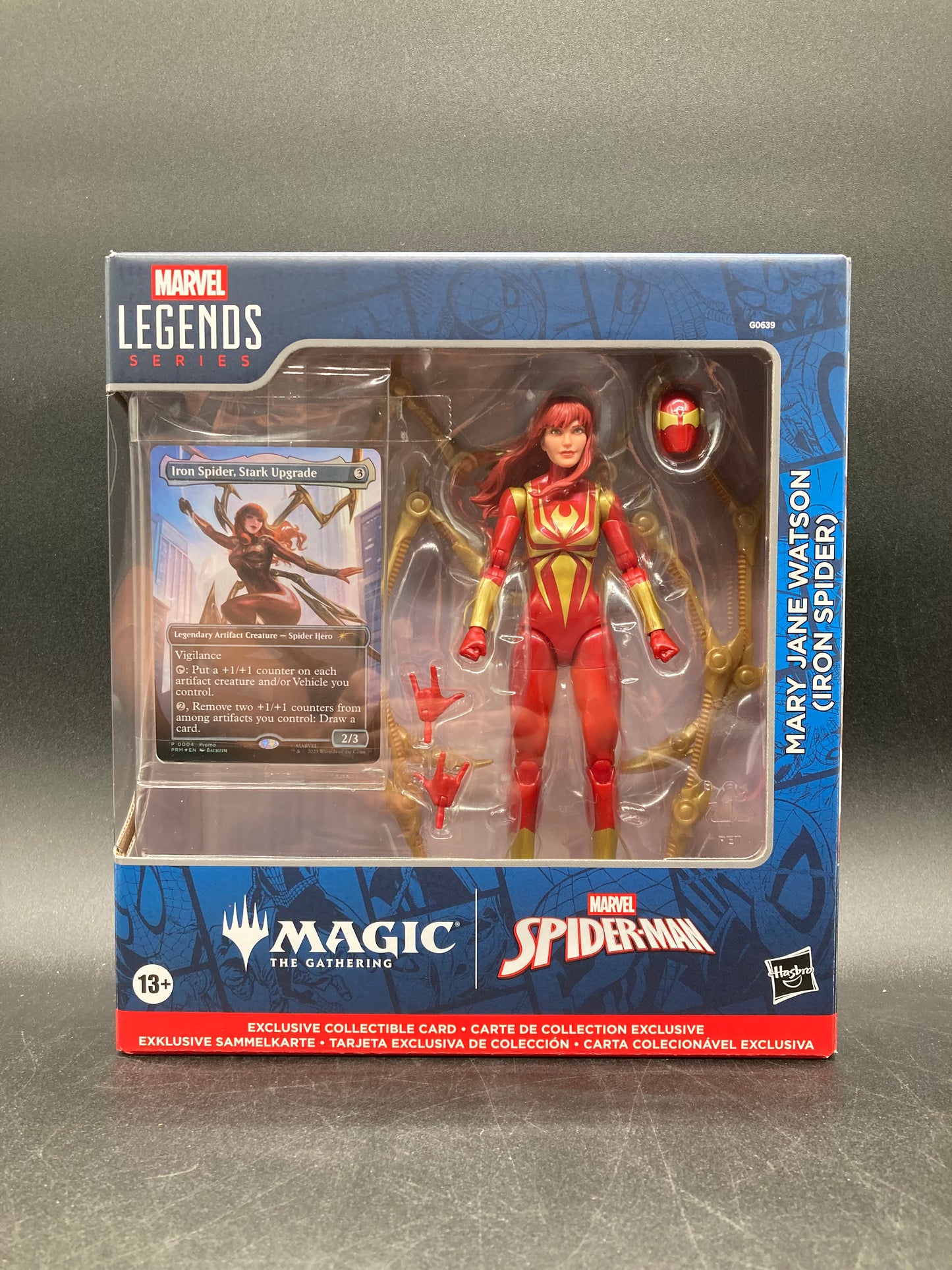 Mary Jane Watson (Iron Spider) Hasbro Marvel Legends Magic The Gathering Figure 2025