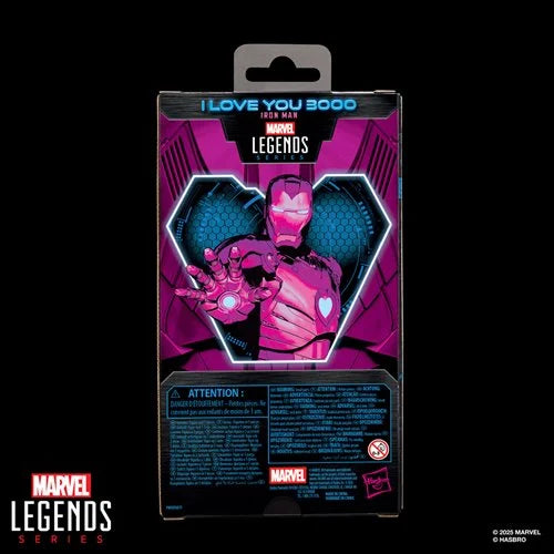 Iron Man Marvel Legends Series Hasbro I Love You 3000 Figure 2026