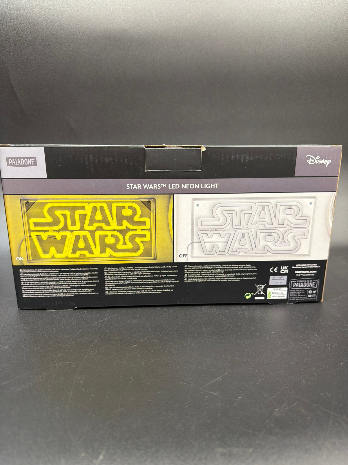 Star Wars LED Yellow Neon Light - Paladone