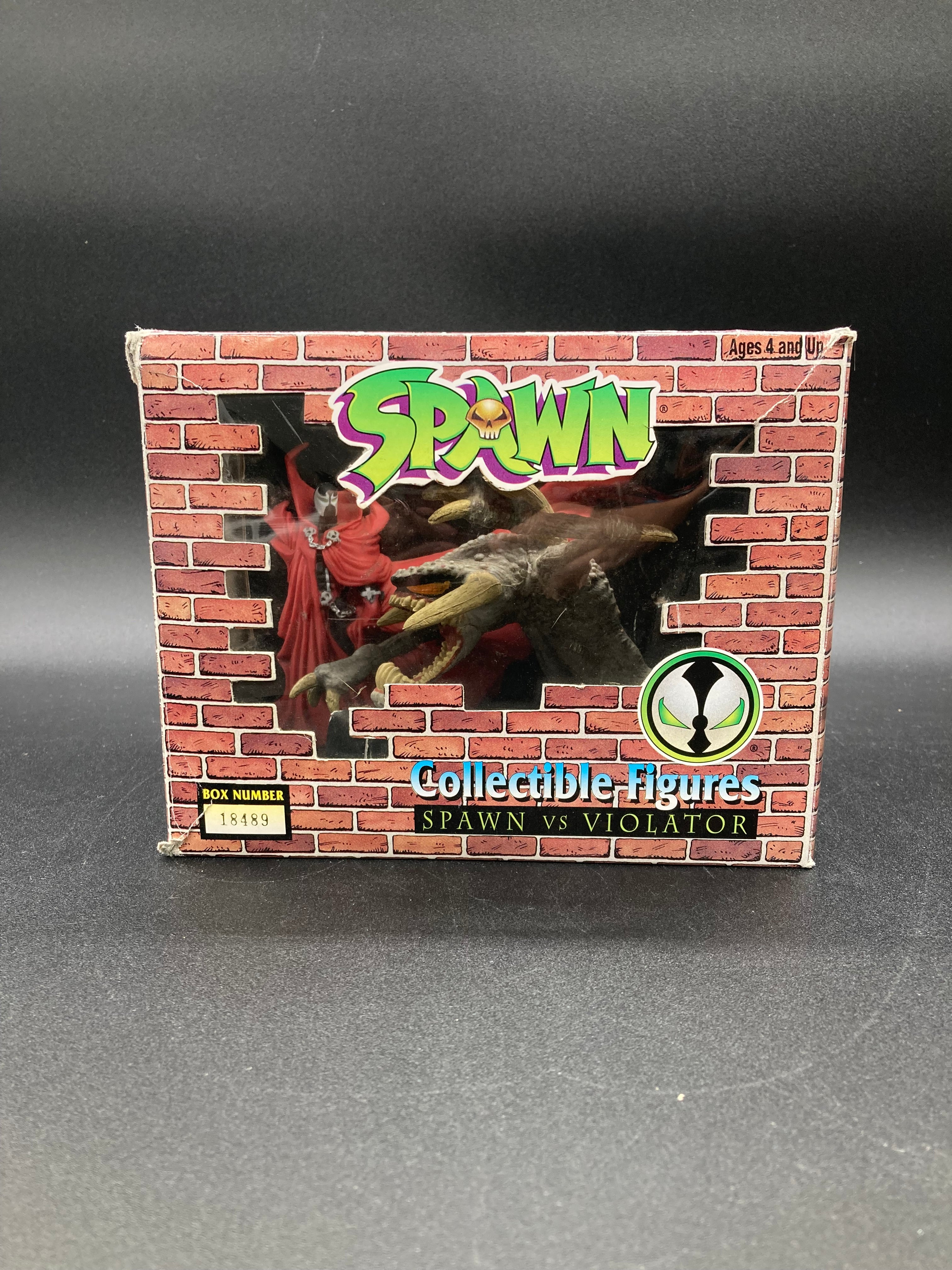 Spawn VS Violator Collectible Figures McFarlane 1994 (damaged/repairable)