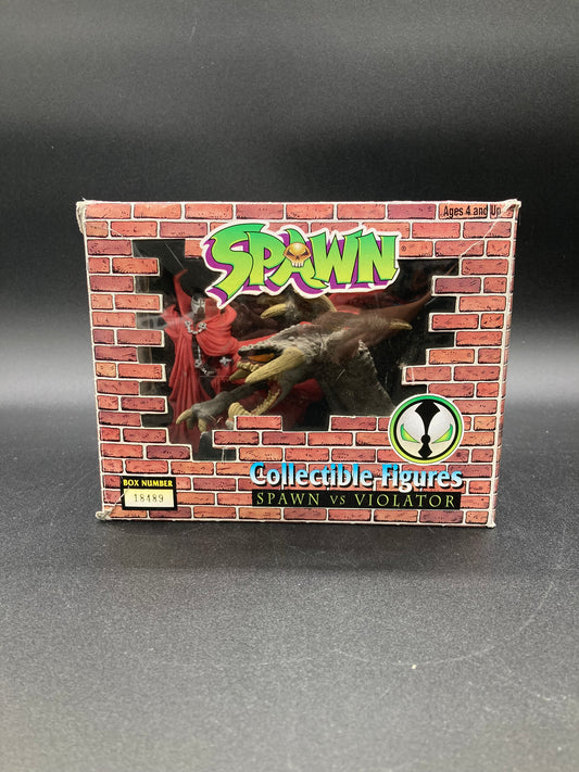 Spawn VS Violator Collectible Figures McFarlane 1994 (damaged/repairable)