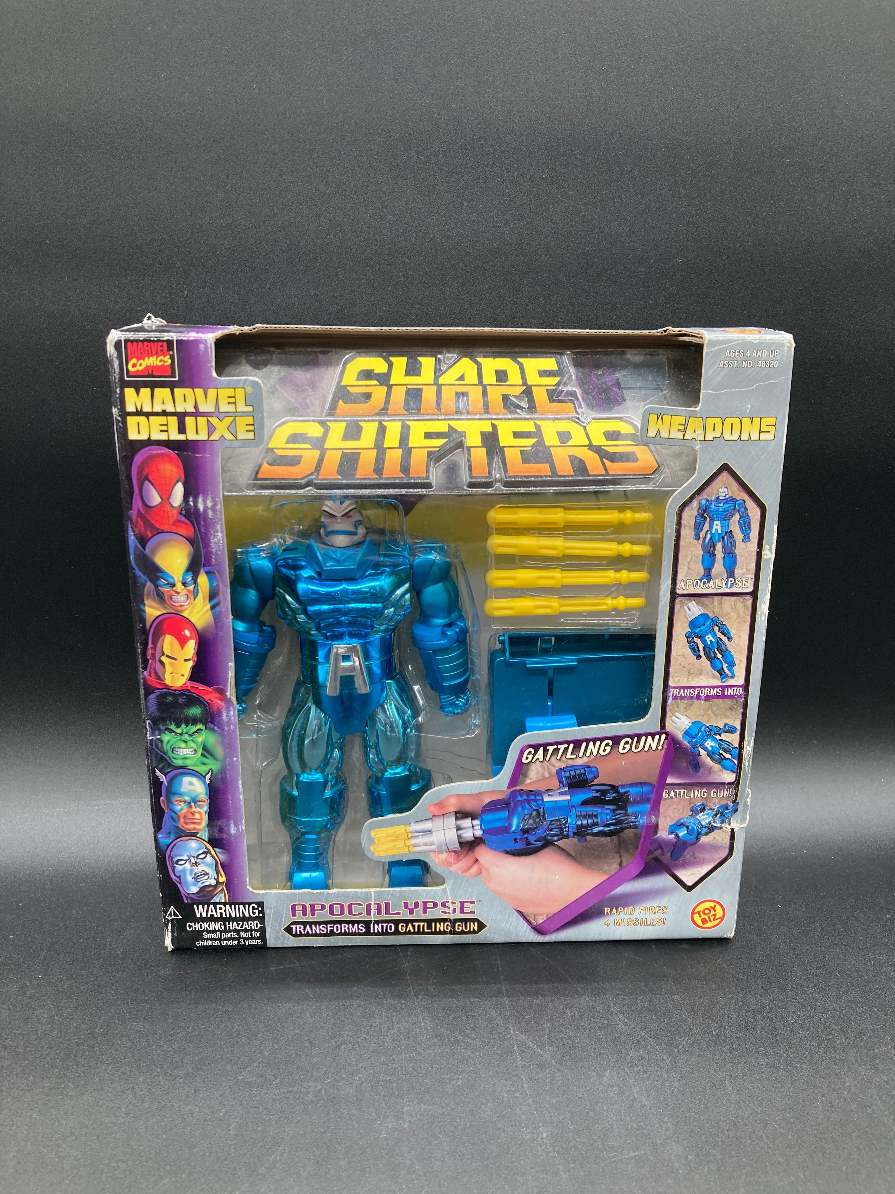 Apocalypse Toybiz Marvel Shape Shifters Weapons Figure 1999 Uncanny apocalypse-toybiz-marvel-shape-shifters-weapons-figure-1999-uncanny