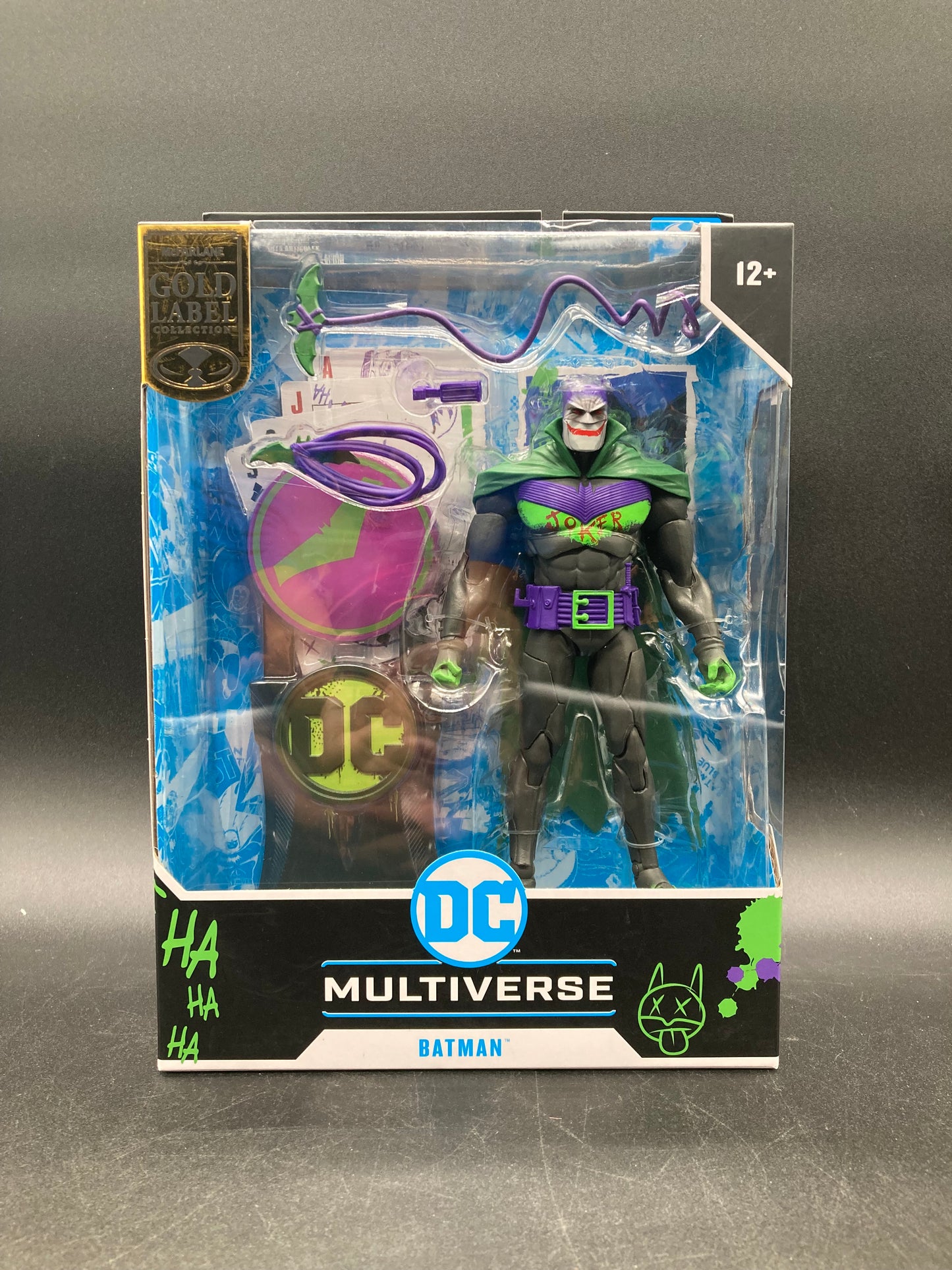 Jokerized Batman McFarlane DC Multiverse Batman: White Knight Gold Label Figure 2023