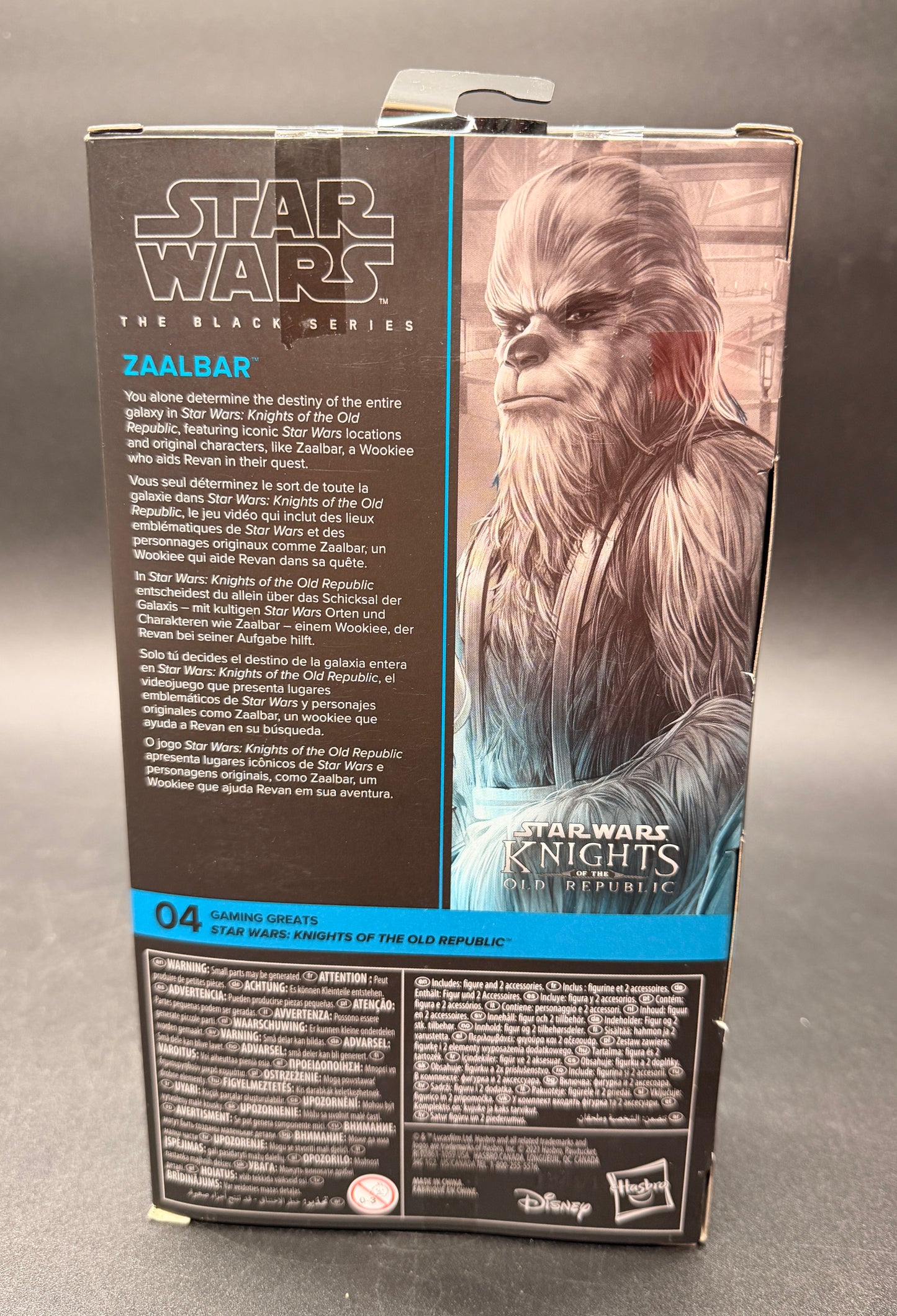 Zaalbar Hasbro Star Wars Black Series Knights of the Old Republic 6 in. Figure