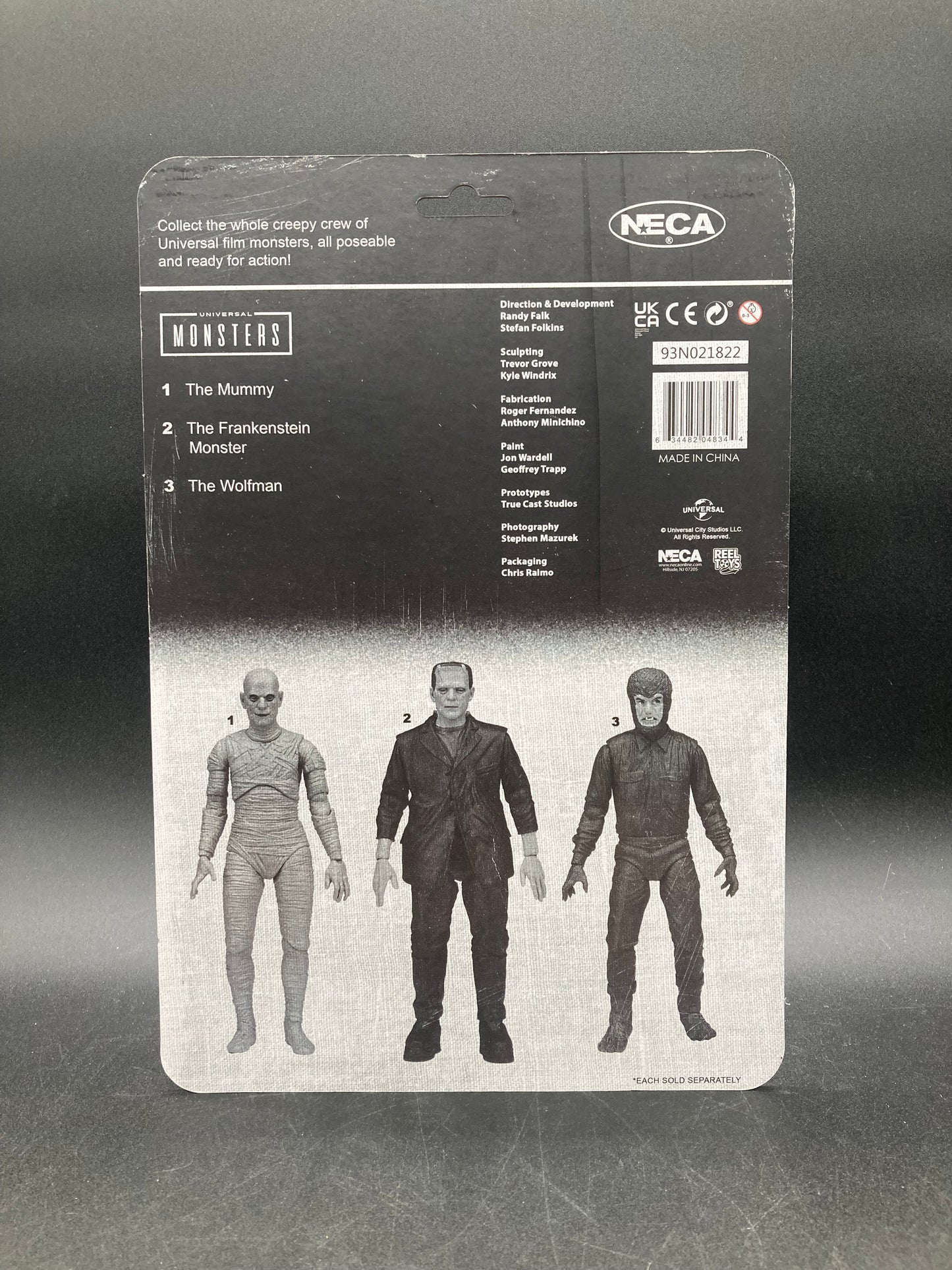 The Frankenstein NECA Universal Monsters Retro Carded Figure
