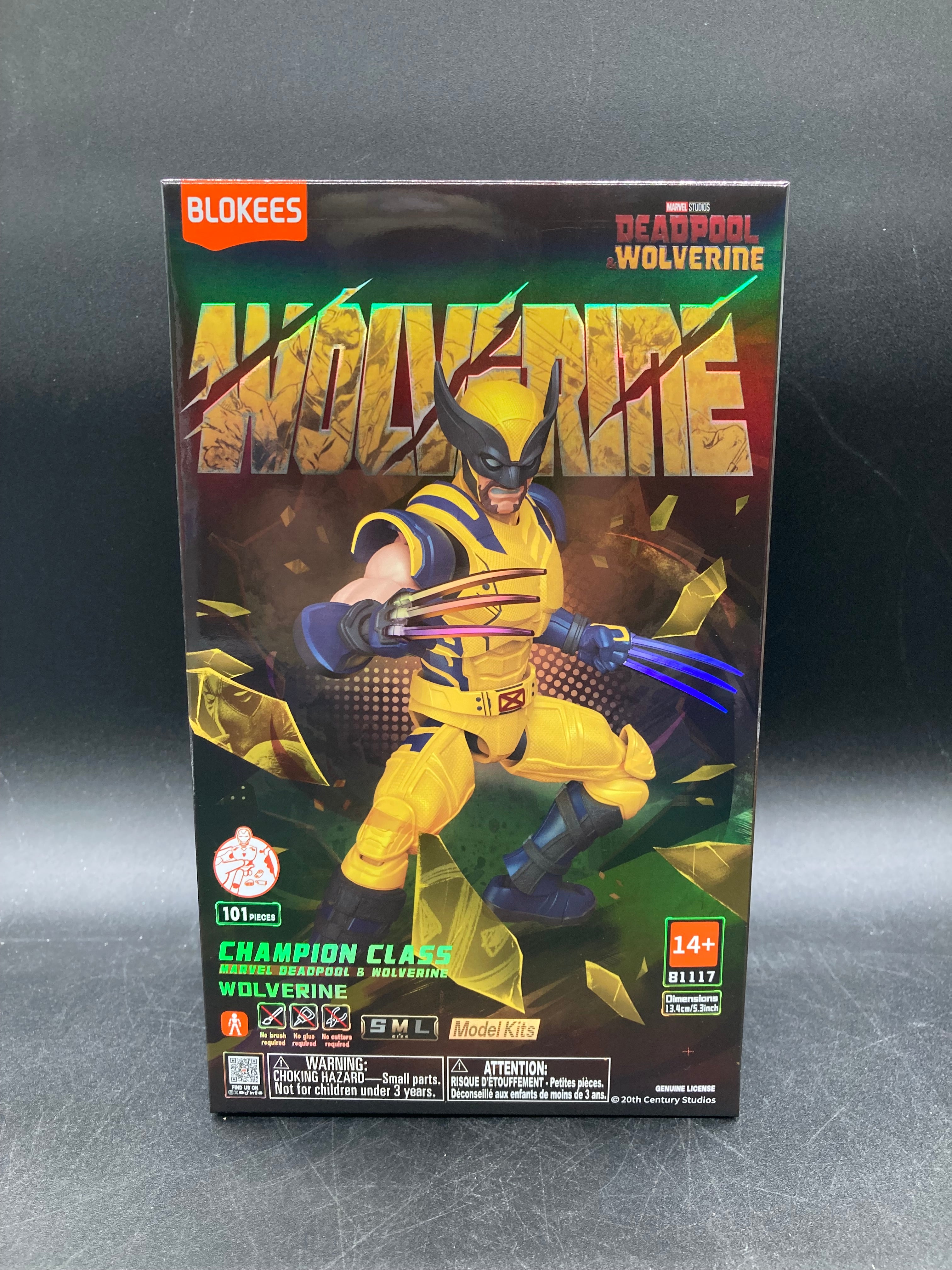 Wolverine Blokees Deadpool & Wolverine Champion Class CC05 Model Kit