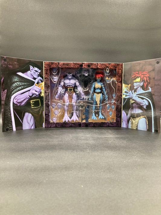 Goliath & Demona NECA Disney Gargoyles Ultimate Action Figure 2 Pack (Damaged Box)