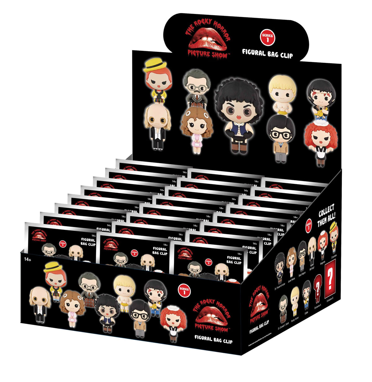 Rocky Horror Picture Show Series 1 3D Foam Bag Clip Single Blind Bag Monogram International