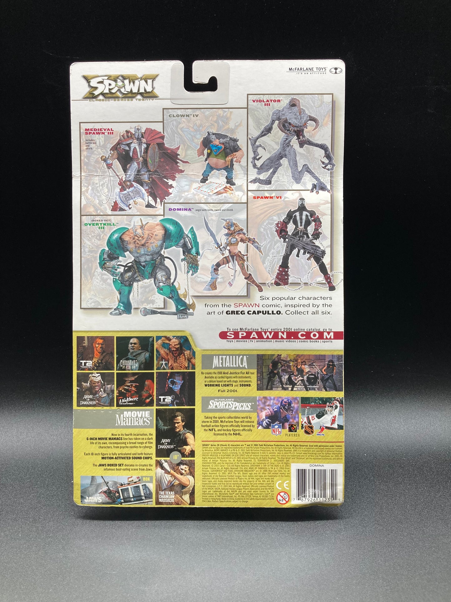 Domina McFarlane Spawn Classic Series Twenty Greg Capullo Art Figure