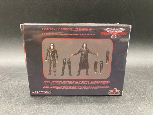 The Crow Deluxe 3.75 in. Action Figures Set Mezco Toyz 5 Points 2022