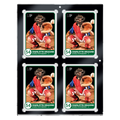 130PT 4-Card Black Border UV ONE-TOUCH Magnetic Holder