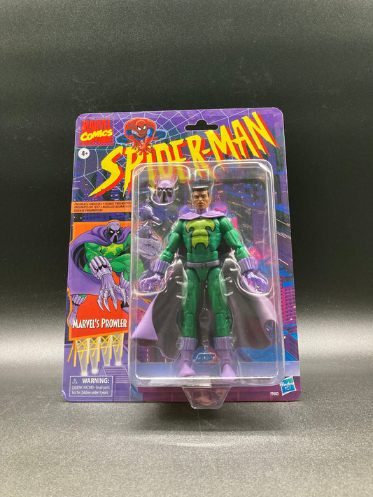 Prowler Hasbro Marvel Legends Retro Spider-Man Figure (Walmart Exclusive) 2024