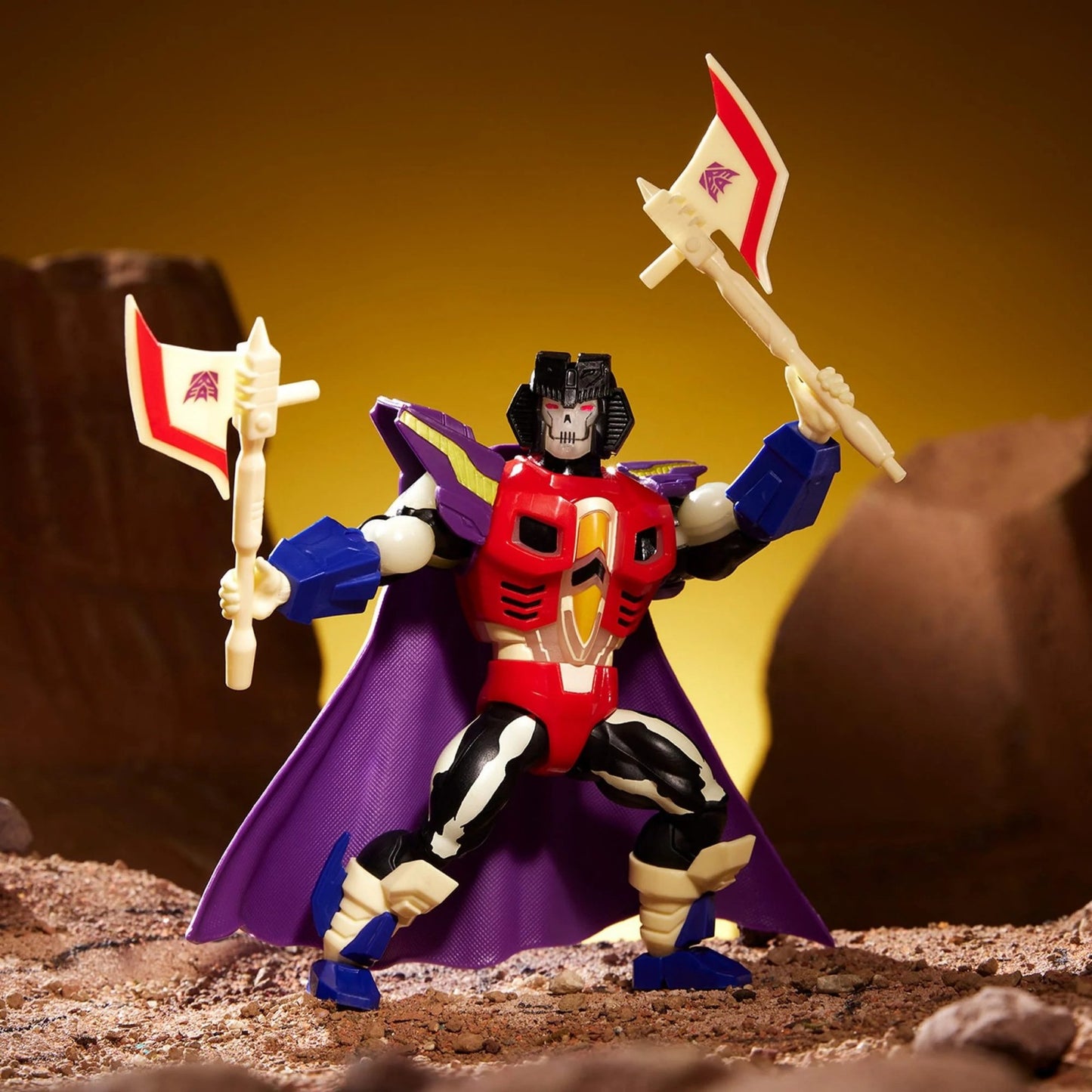 Starscream Armor Scare Glow The Masters of the Universe x Transformers Action figure Mattel 2025