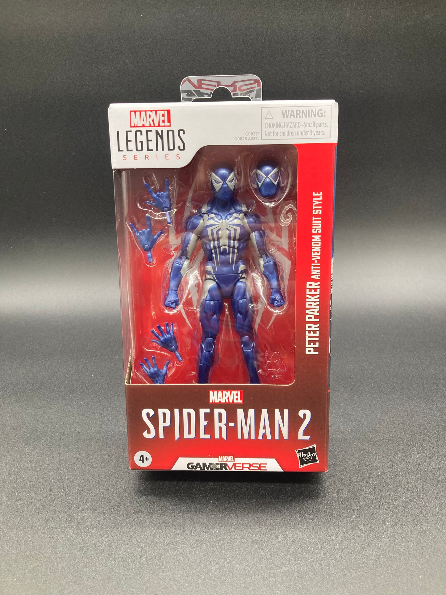 Peter Parker Anti-Venom Suit Hasbro Marvel Legends GamerVerse Figure 2025