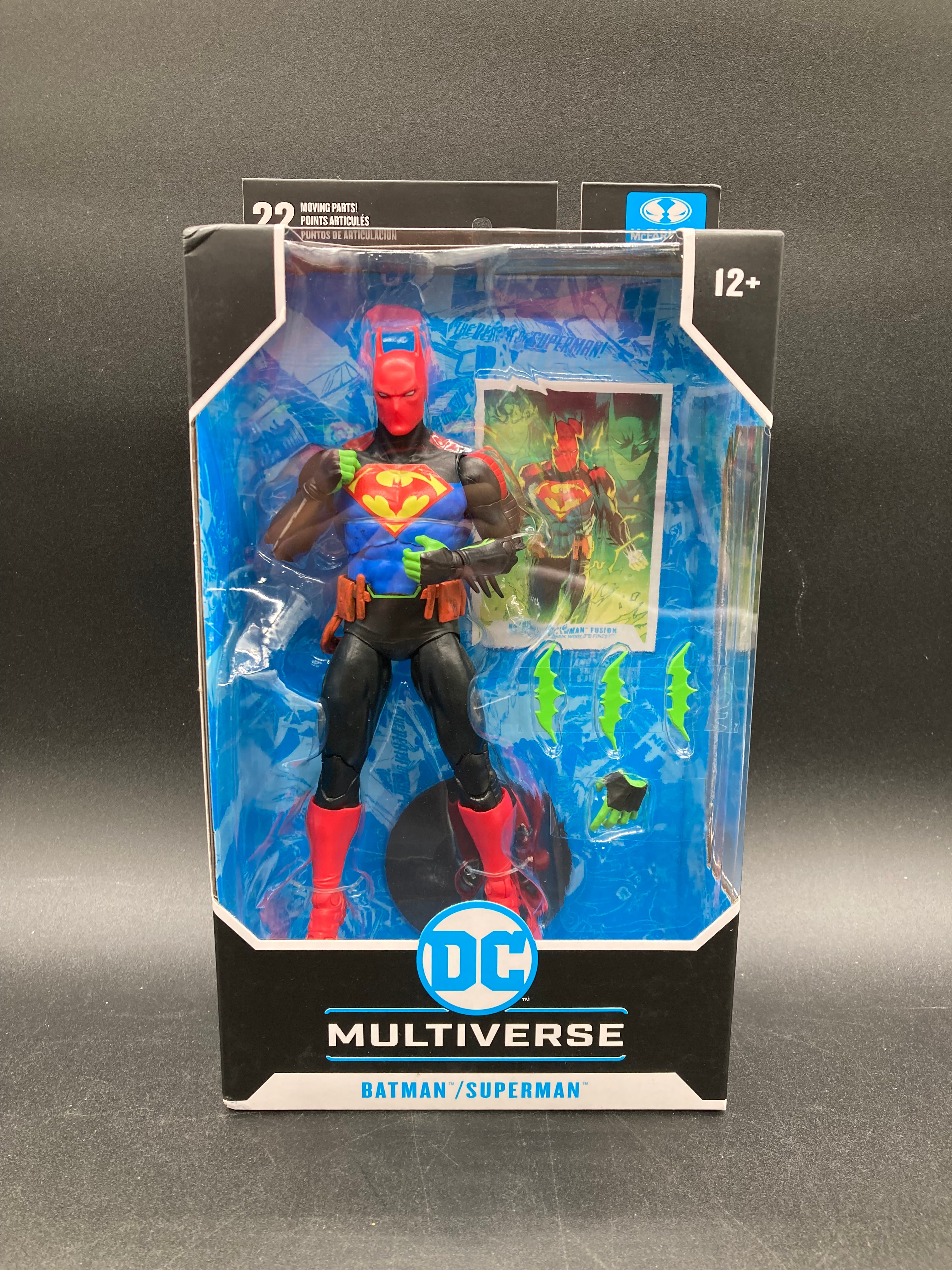 Batman/Superman Fusion McFarlane DC Multiverse Batman/Superman: World’s Finest Figure 2024