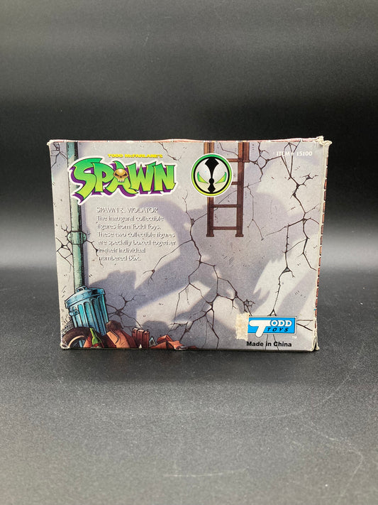 Spawn VS Violator Collectible Figures McFarlane 1994 (damaged/repairable)