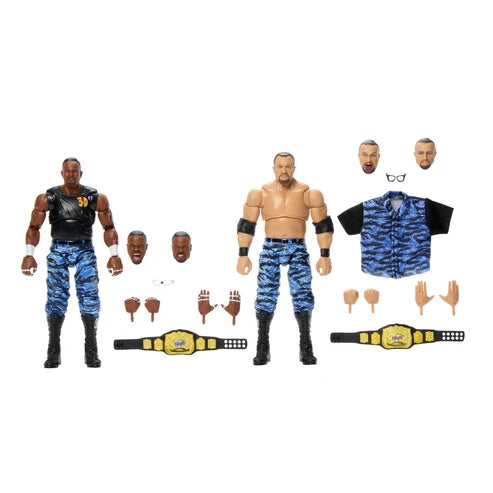 The Dudleys WWE Ultimate Edition RSC Exclusive Action Figure Set Mattel 2025