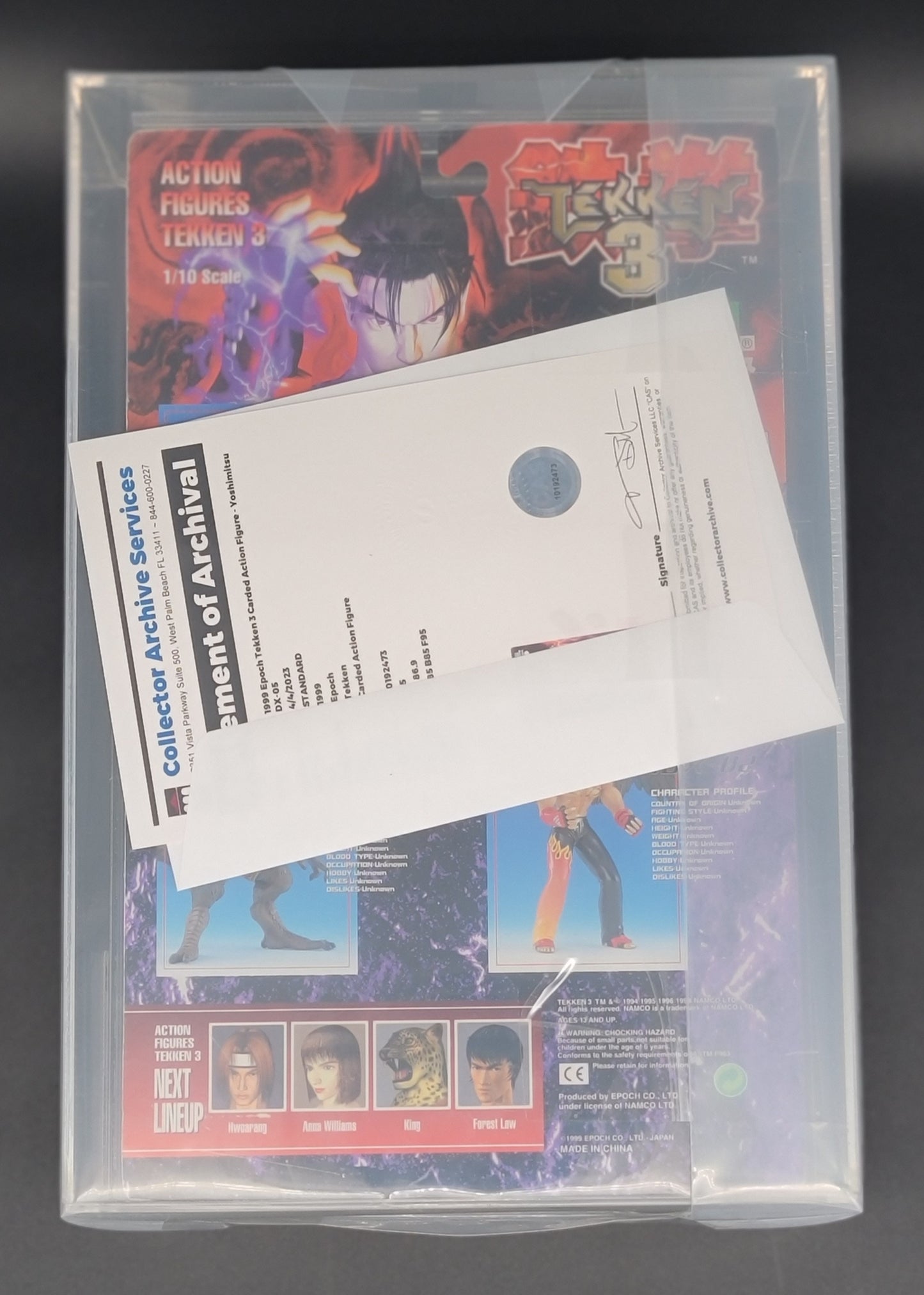 Yoshimitsu Tekken 3 CAS 85 Epoch 1999