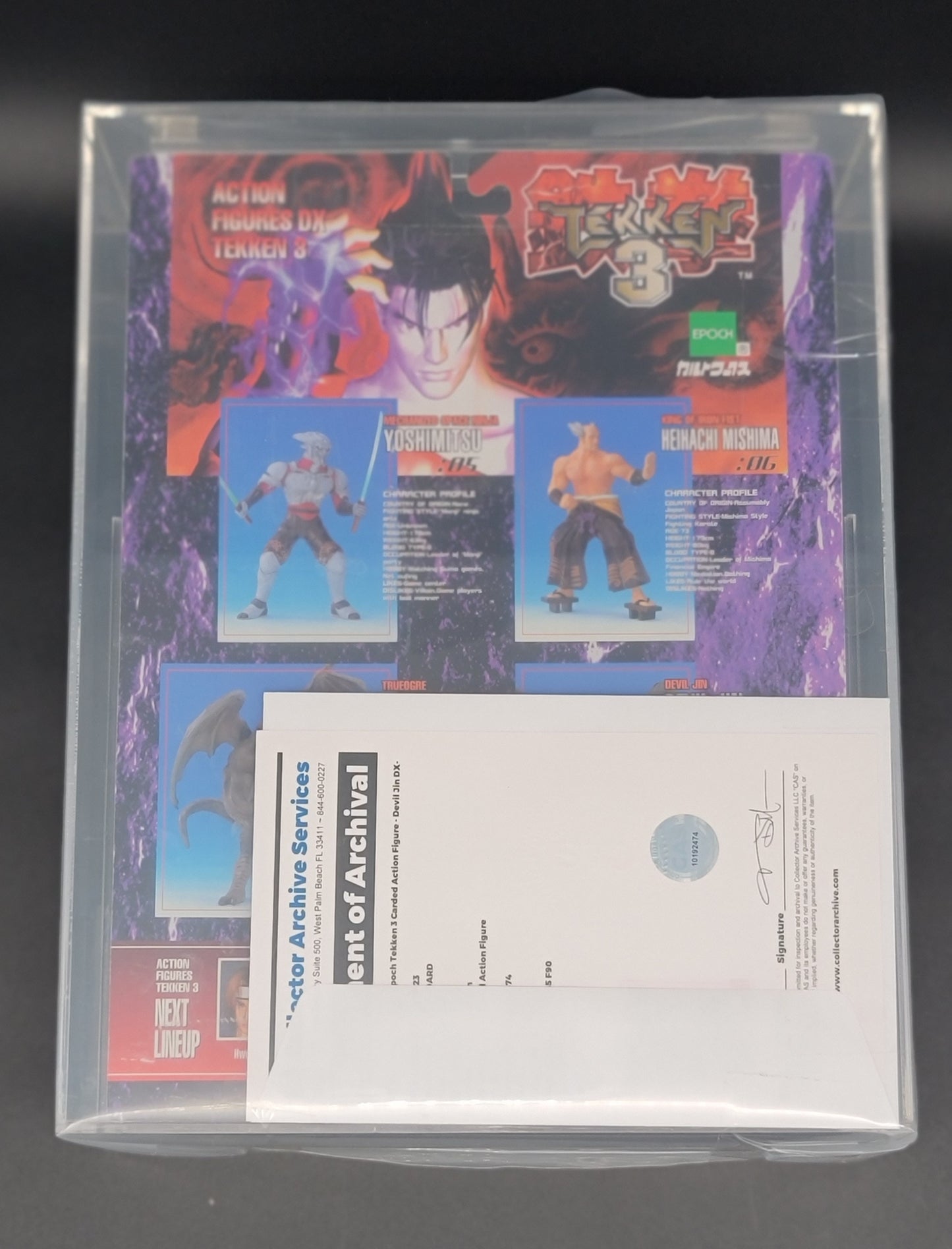 Devil Jin DX-02 Tekken 3 CAS 85 Epoch 1999