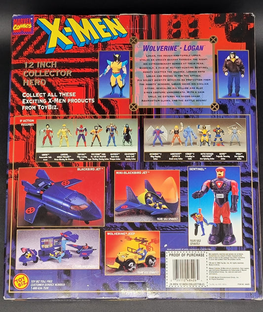 Wolverine 12" Collectors Edition 1995 Toybiz