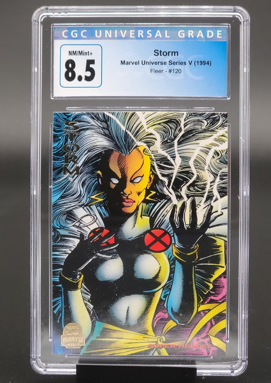 Storm, Marvel Universe series 5 #120 CGC 8.5