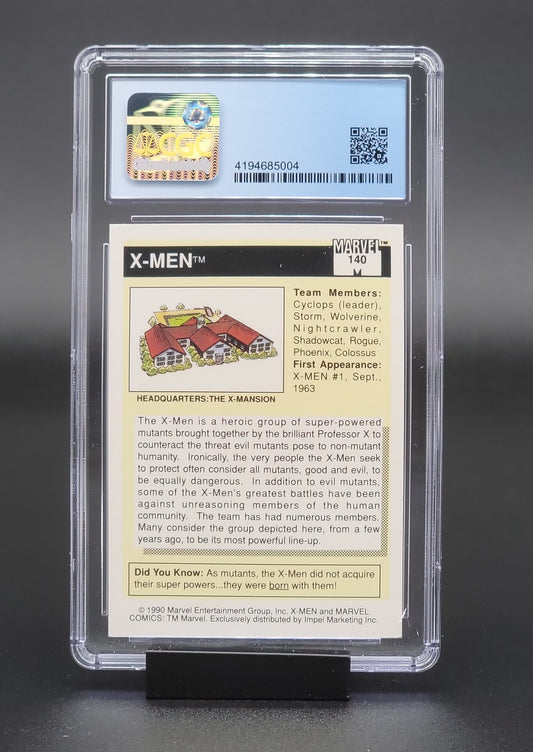 X-Men, Marvel Universe series 1 #140 CGC 8.5