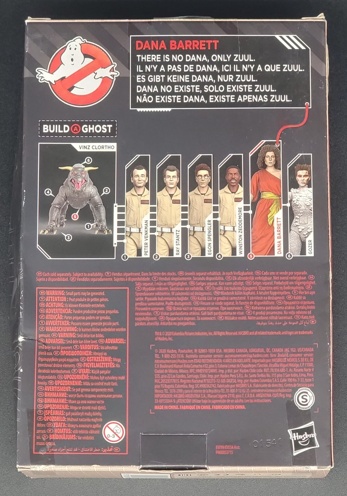 Barrett Ghostbusters Plasma series (Build-a-ghost, Vinz Clortho "Terror Dog") Hasbro 2020