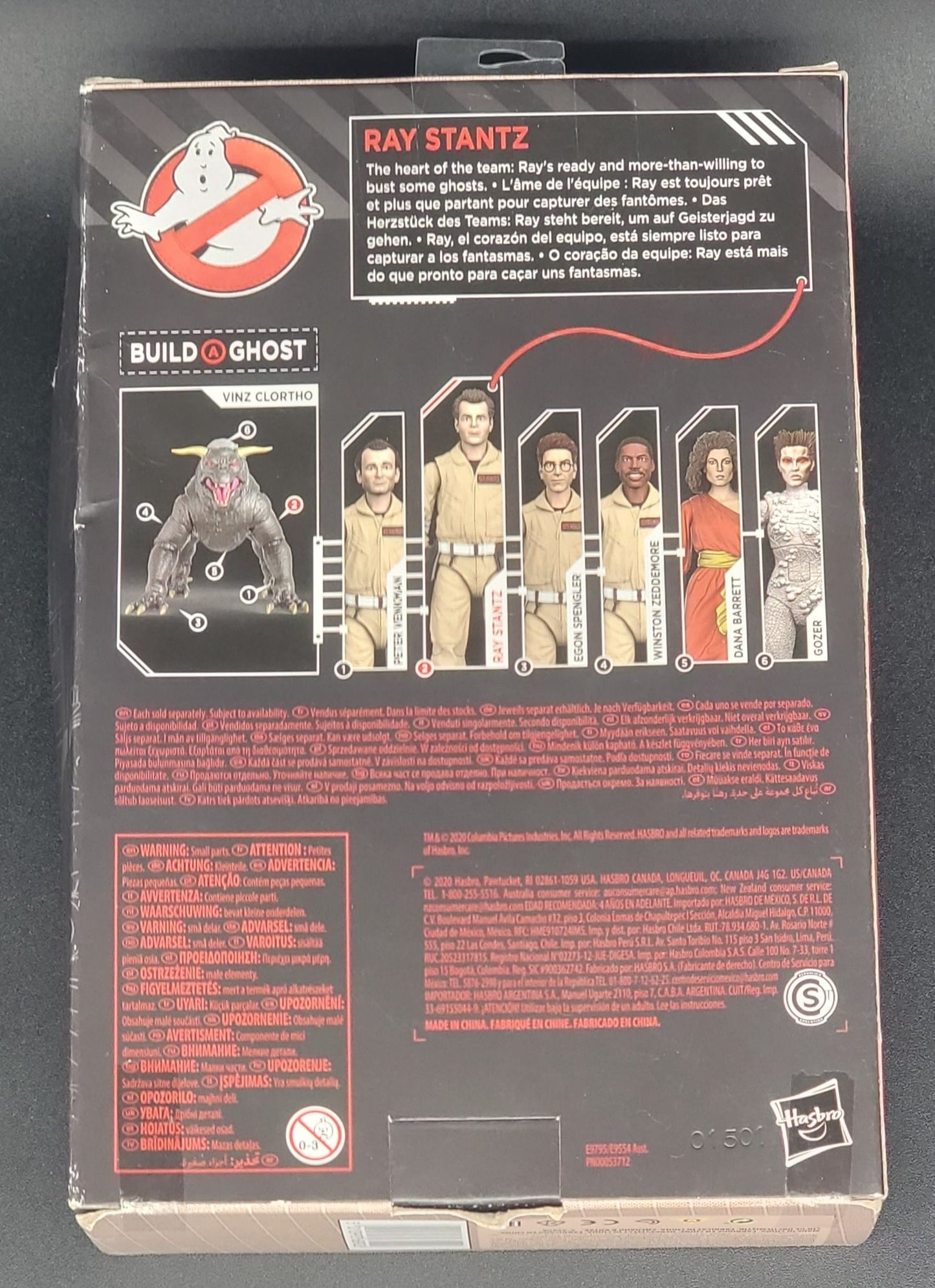 Stantz Ghostbusters Plasma series (Build-a-ghost, Vinz Clortho "Terror Dog") Hasbro 2020