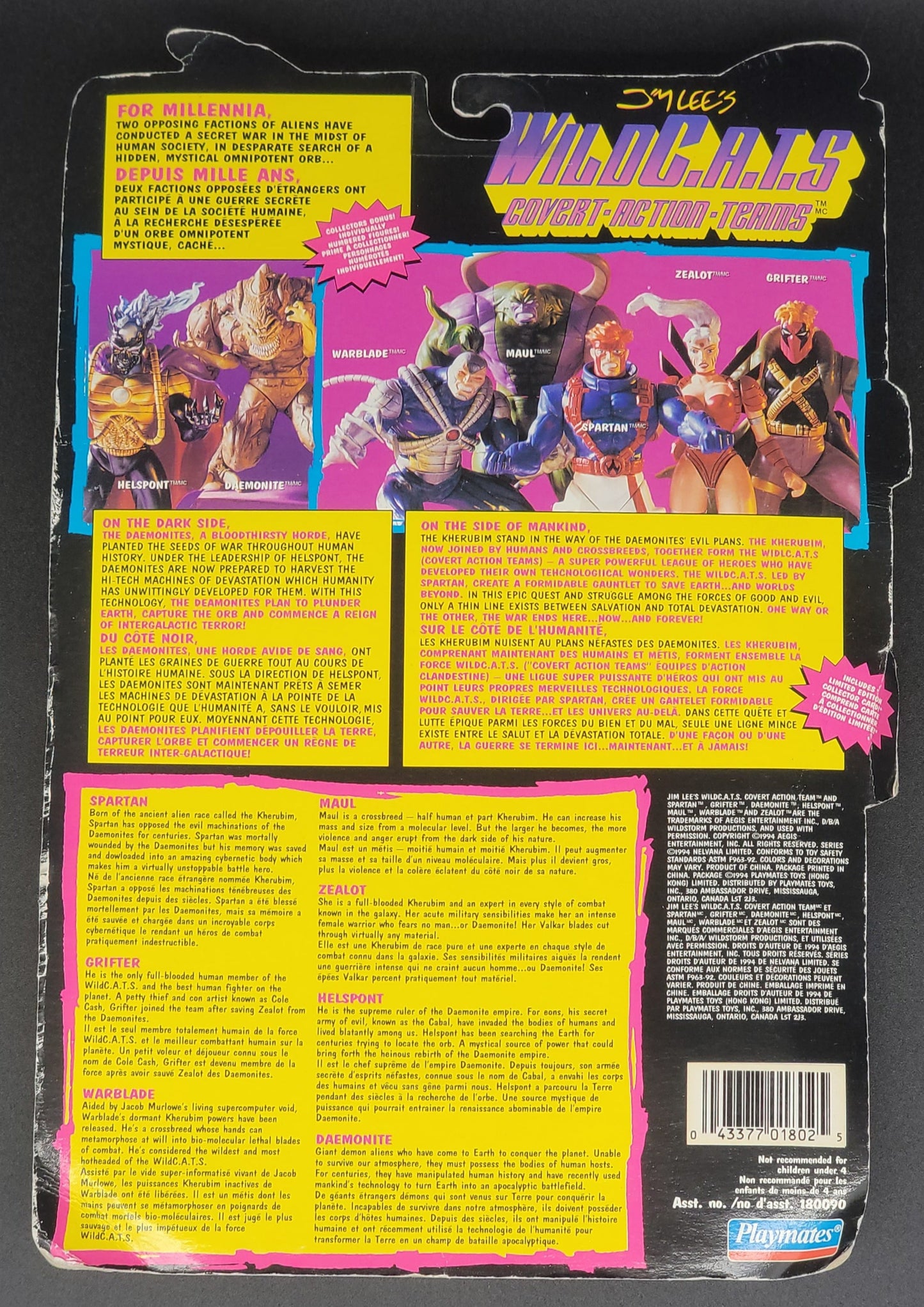 Zealot Wild C.A.T.S Playmates 1995