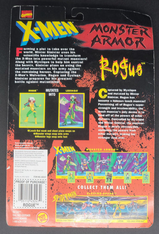 Rogue X-Men: Monster Armor Series Action Figure Toybiz 1997