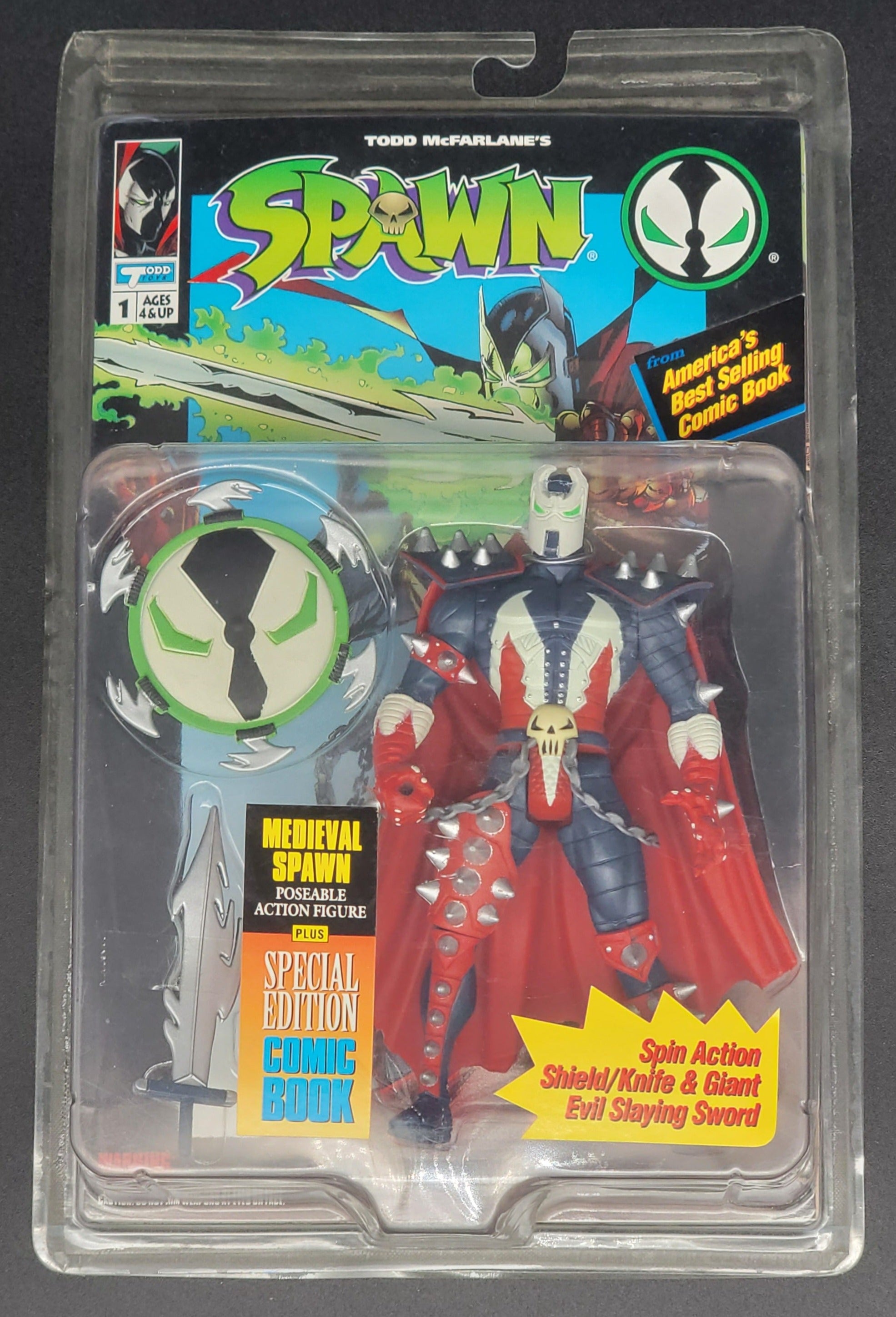 Medieval Spawn McFarlane series 1 figure 1994
