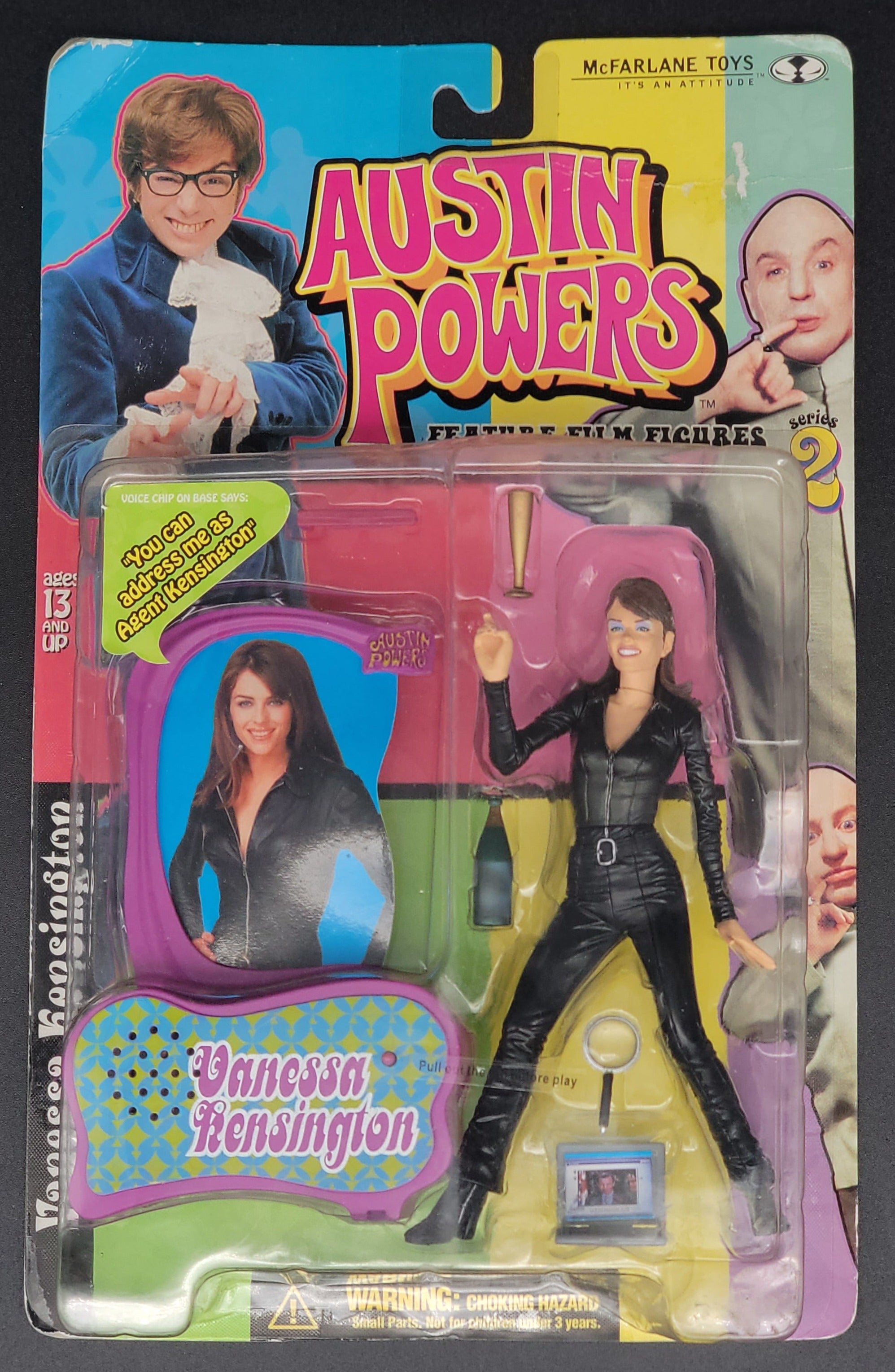 Vanessa Kensington Austin Powers Action Figure McFarlane Toys 1999