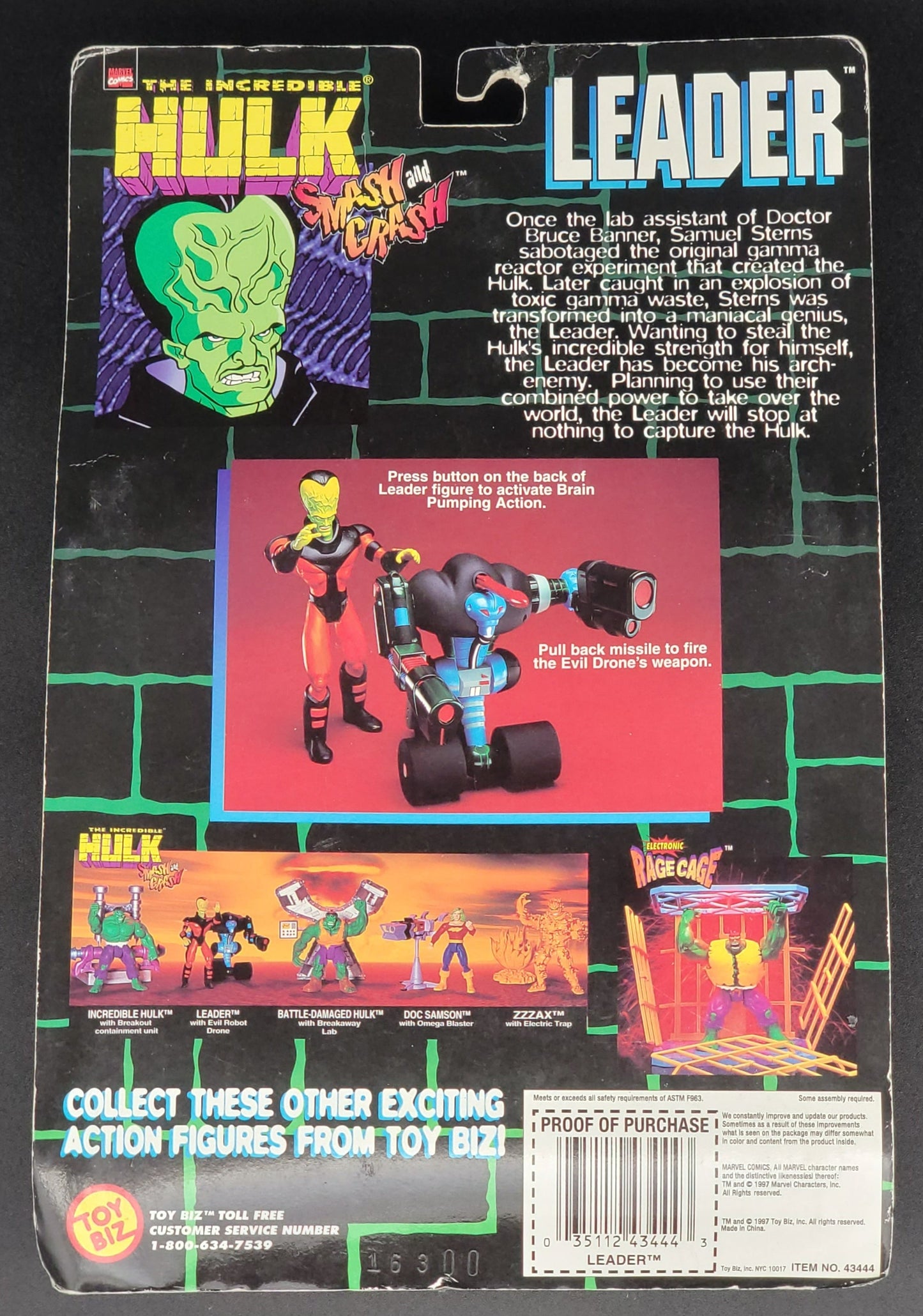 Leader Toybiz Hulk Figure