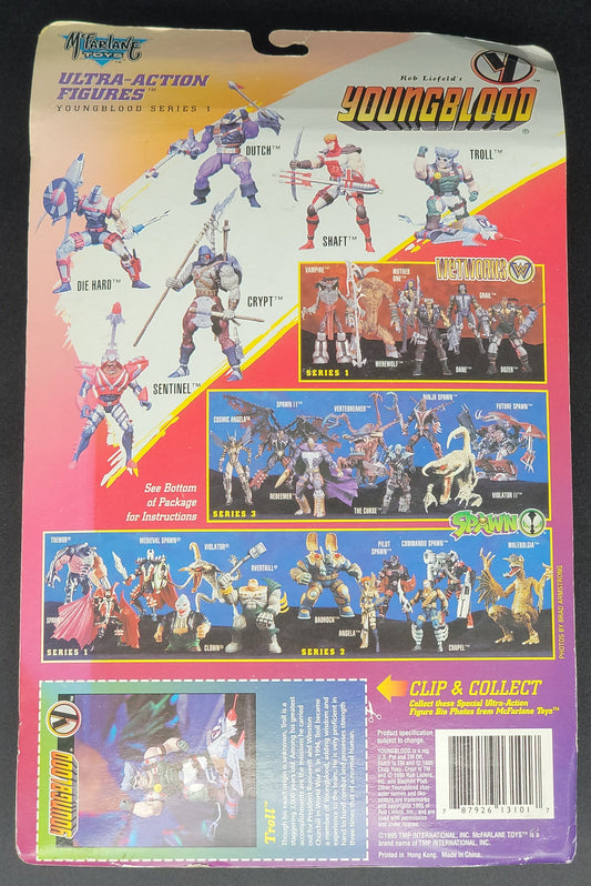 Troll McFarlane YoungBlood Series 1 Figure 1995