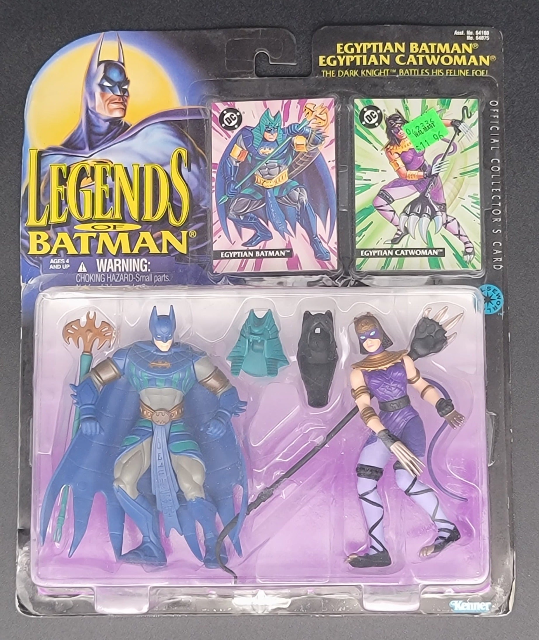 Egyptian Batman & Catwoman Kenner Legends of Batman Figures 1995