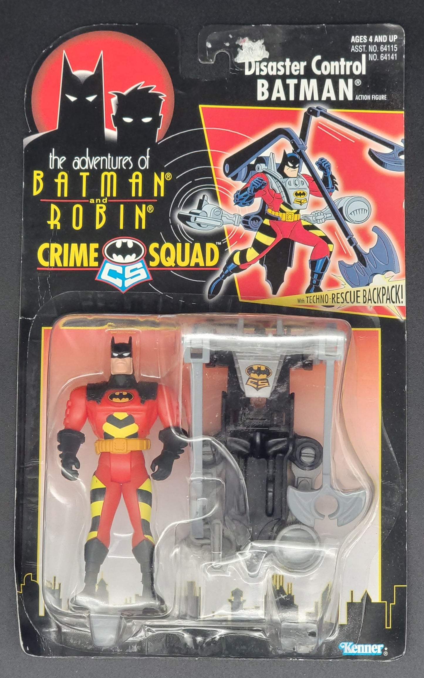 Disaster Control Batman Kenner The Adventures of Batman and Robin Animated Series Figure