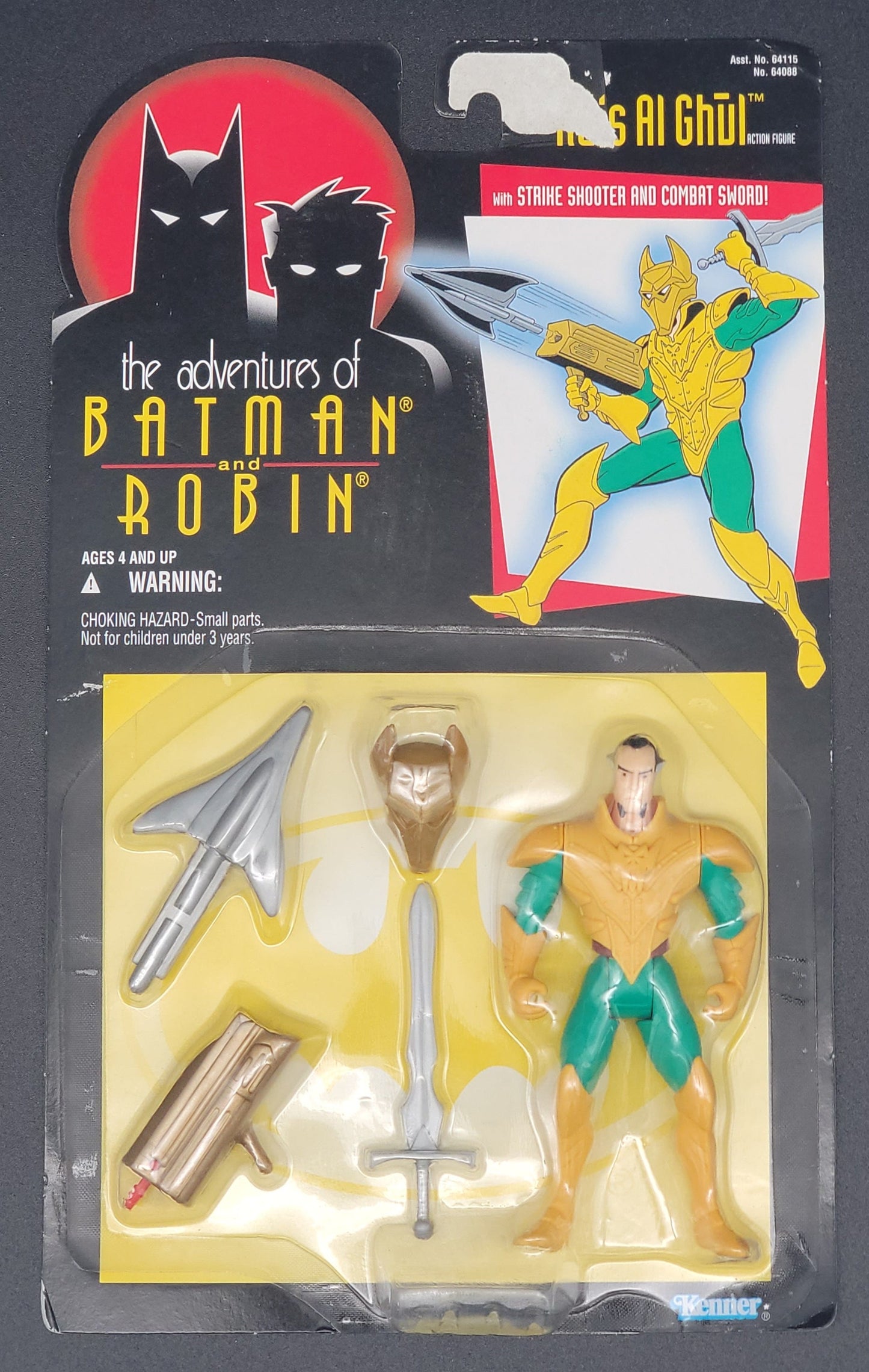 "Ra's Al Ghul" (The Adventures of Batman and Robin) Action Figure Kenner 1995