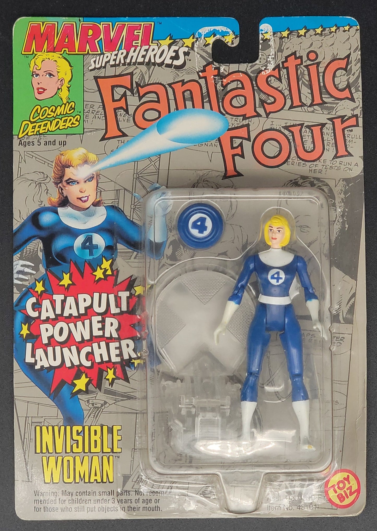 Invisible Woman Marvel Superheroes Toybiz 1994