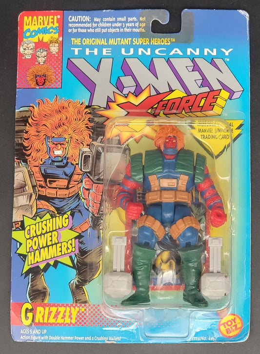 Grizzly X-Men: X-Force Action Figure Toybiz 1993
