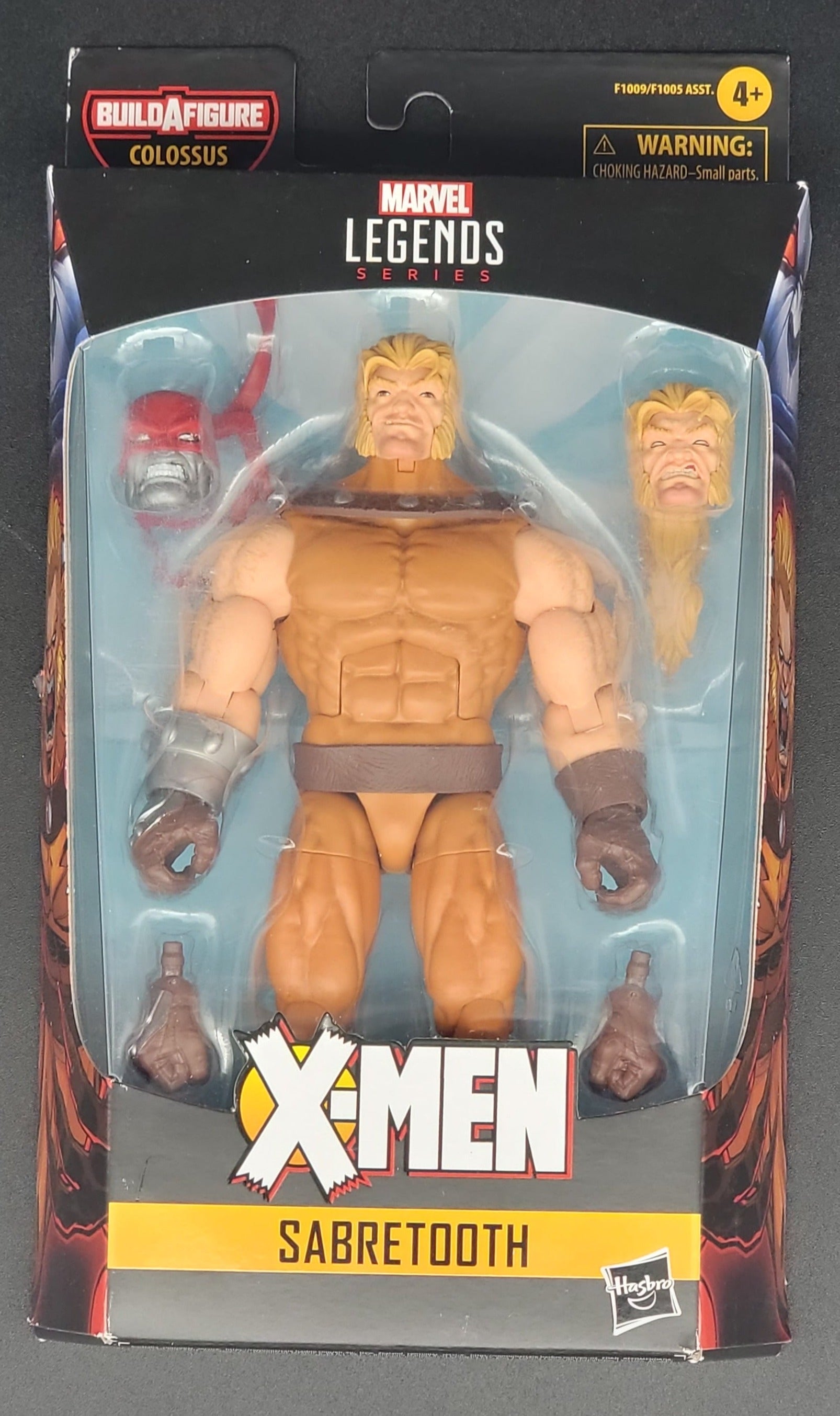 Sabretooth Hasbro Marvel Legends X-Men AOA Colossus BAF 2021
