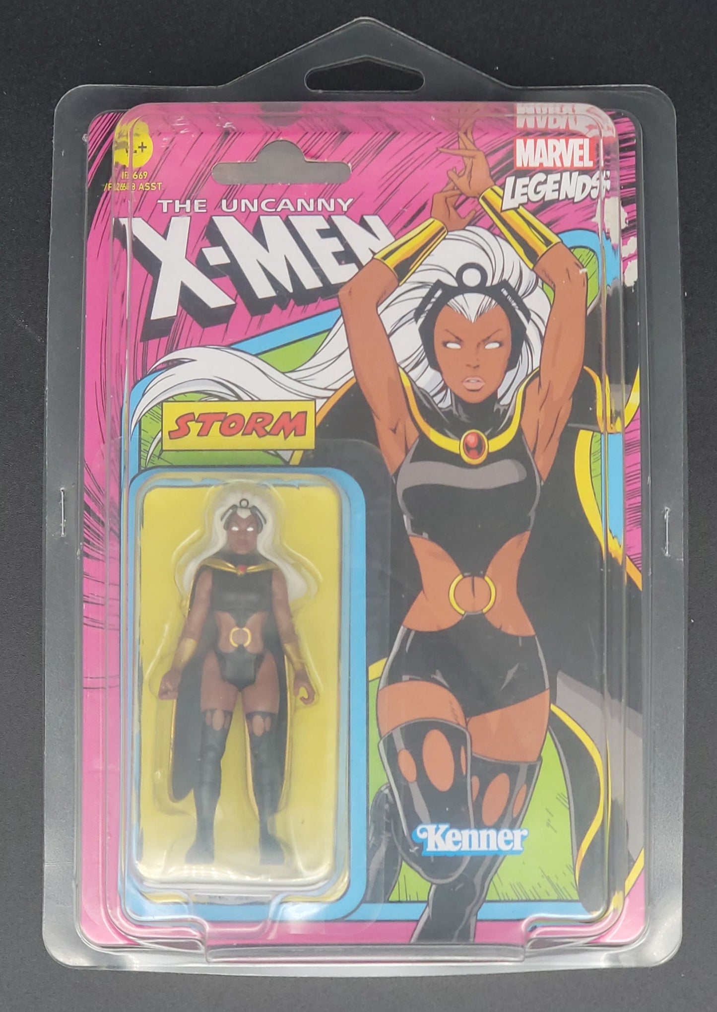 Storm Marvel Legends Hasbro Kenner retro 375