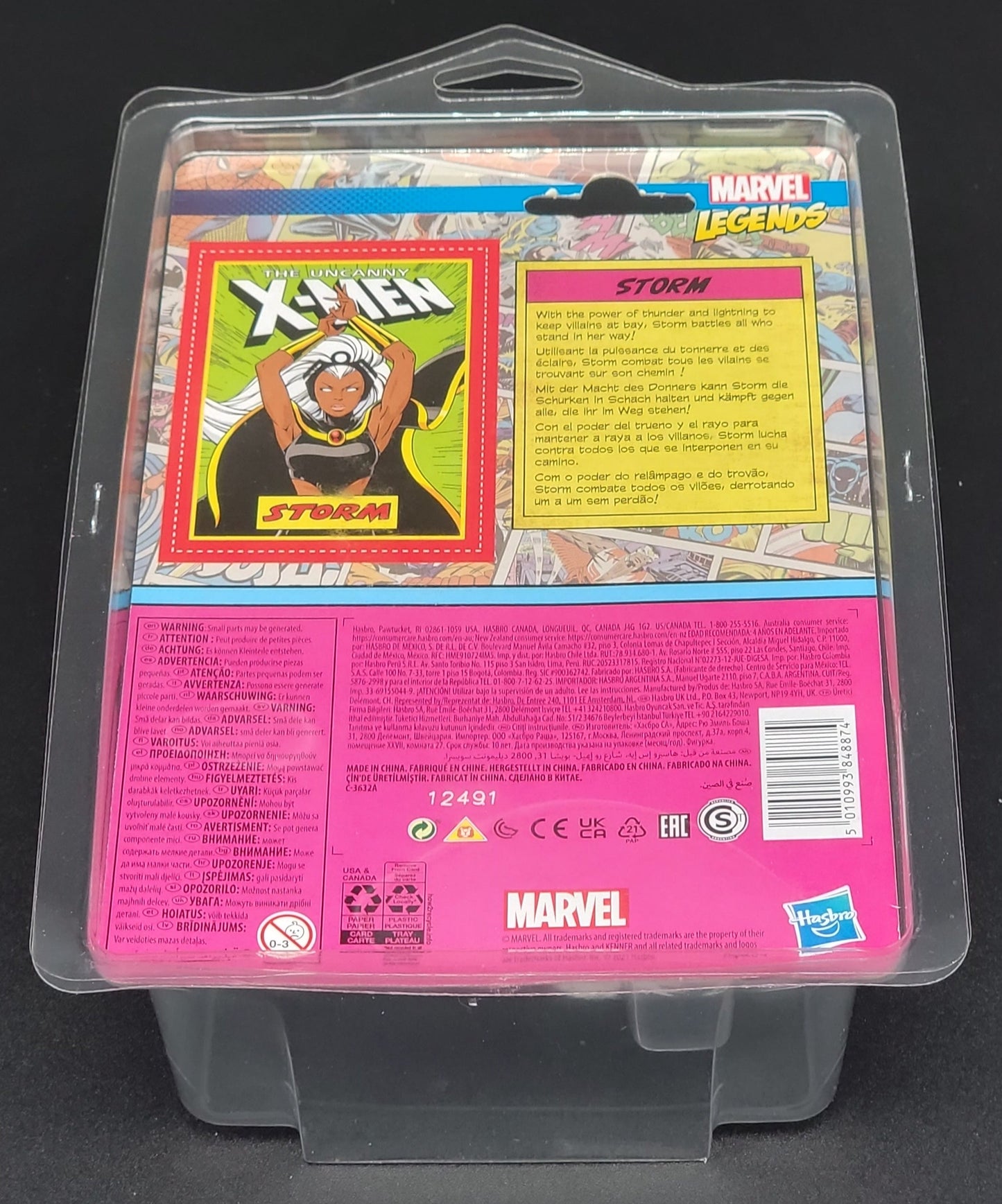 Storm Marvel Legends Hasbro Kenner retro 375