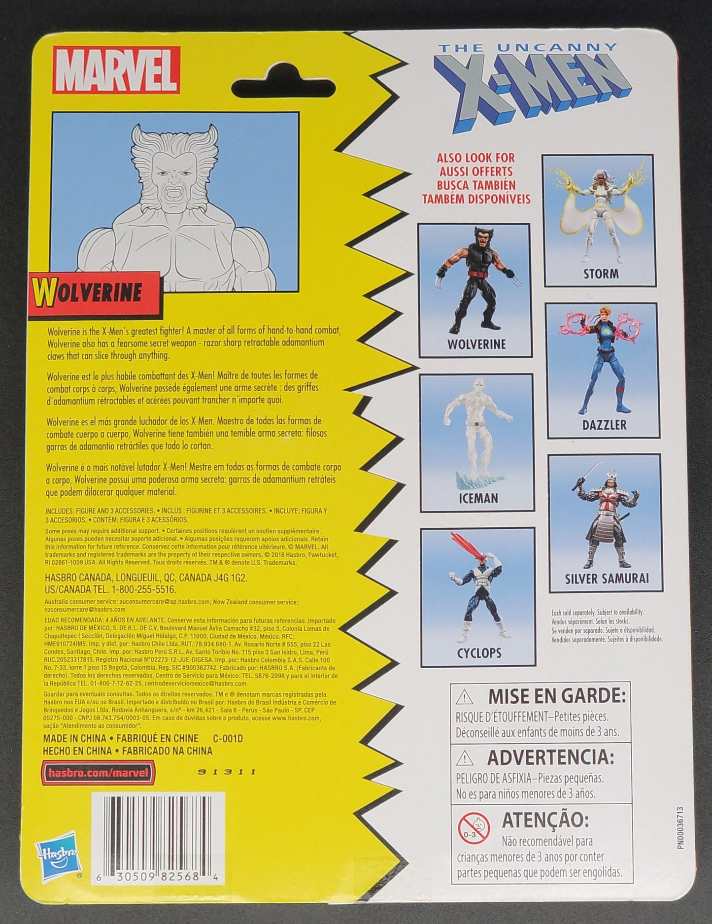 Wolverine toybiz retro Marvel 80 years